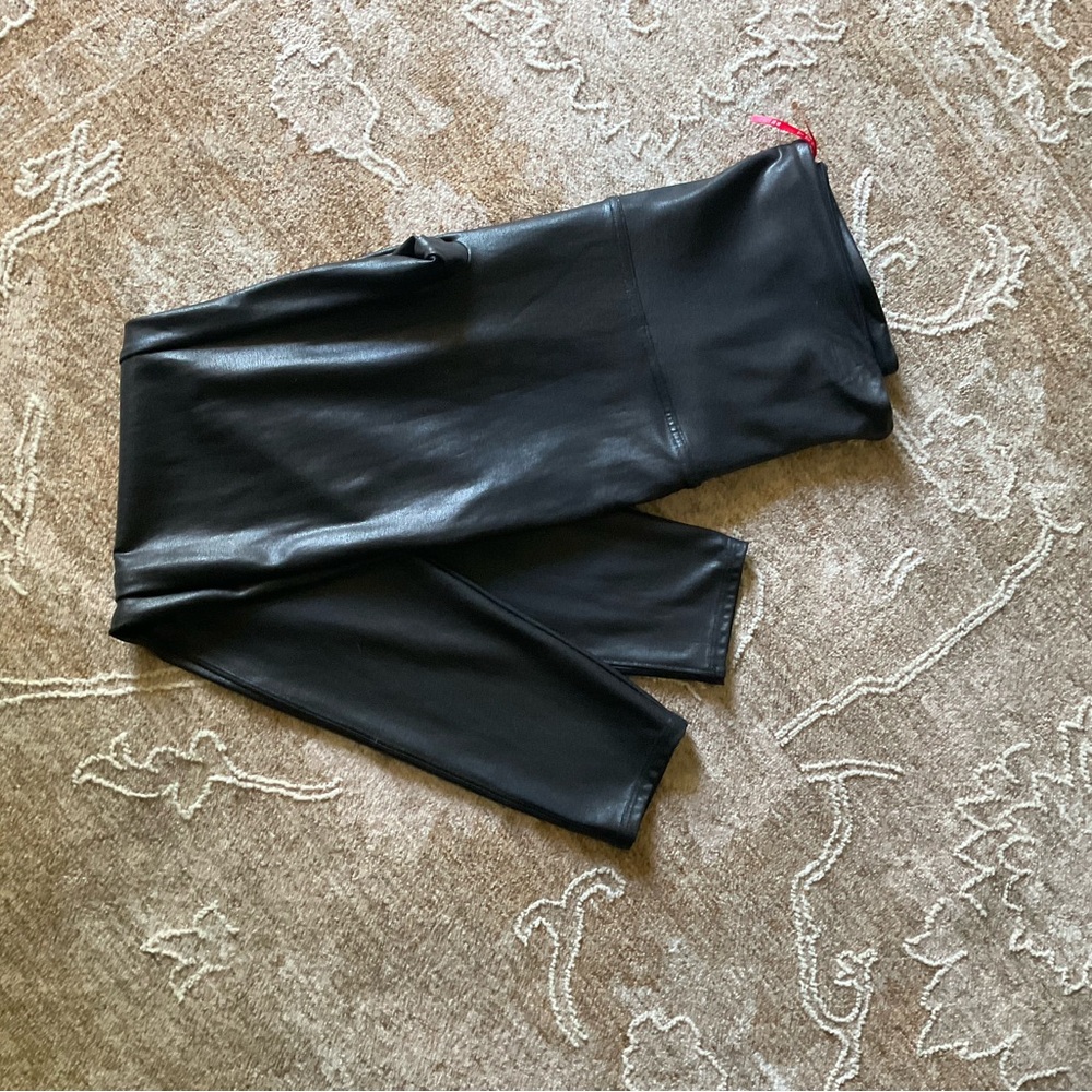 Spanx Faux Leather Leggings